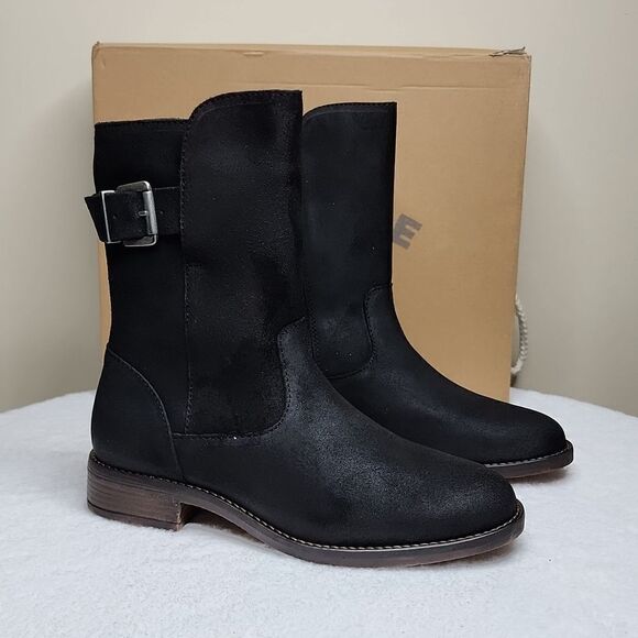 NWT Fat Face SUEDE Harriet Buckle Boots US 6 / EUR 37 - Picture 3 of 10